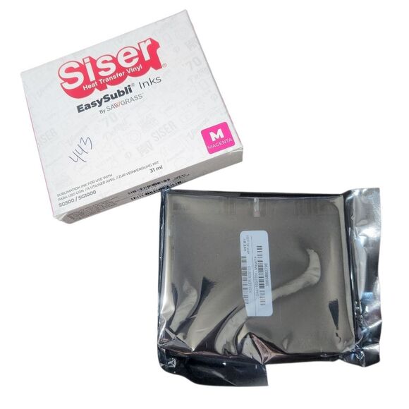 Siser HTV EasySubli Inks Sawgrass M Magenta SG500 SG1000 31ml FULL New - Picture 4 of 5